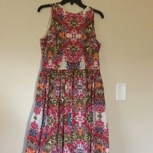 Maggy London Floral Sleeveless Dress